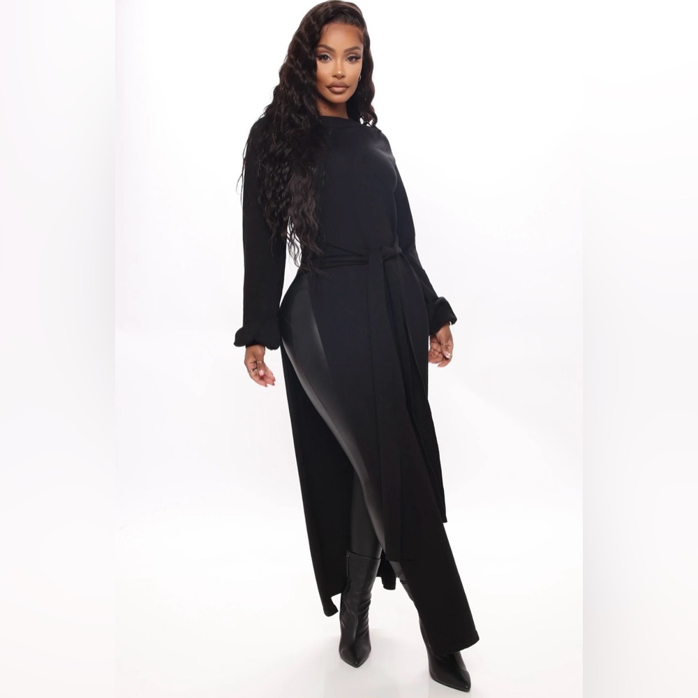 Fashion Nova Slit Tunic Sweater - BNWT